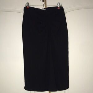 NWT Nine West Ruched Midi Elegant Skirt